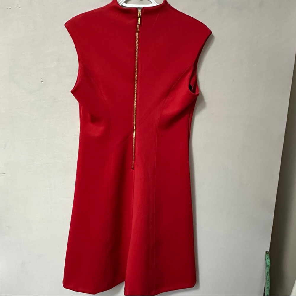 Spense Vibrant Red Midi Dress - Picture 4 of 10